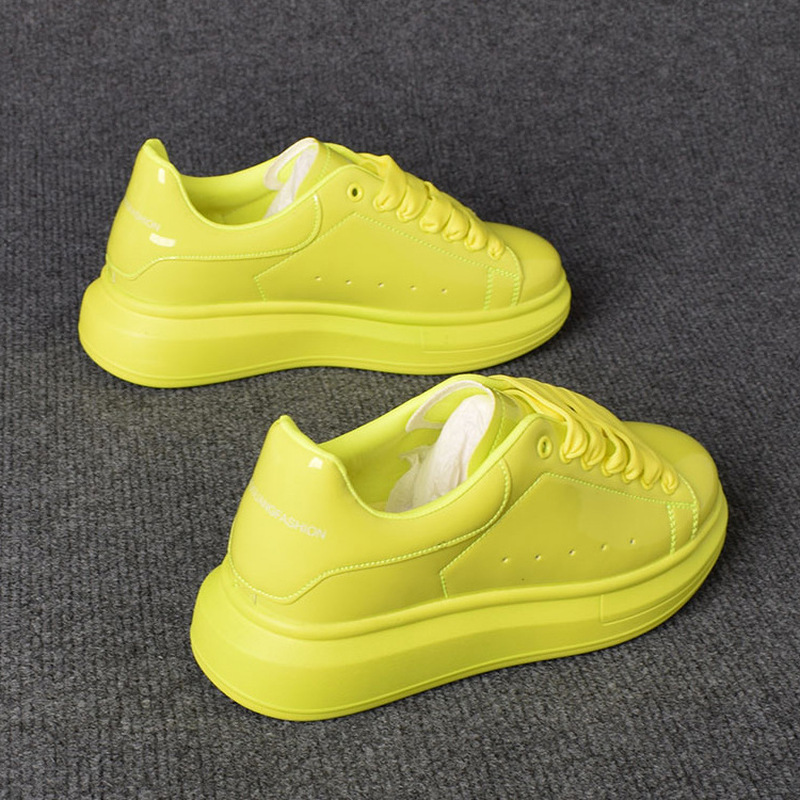 Women Shoes Tennis - Sepatu Kasual Putih Berlapis 2025 untuk