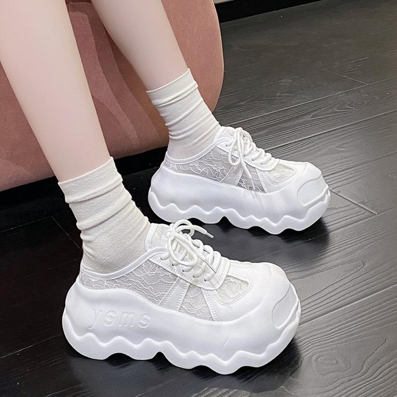 Women Shoes Tennis - Sepatu Sneakers Wanita Penambah Tinggi Model