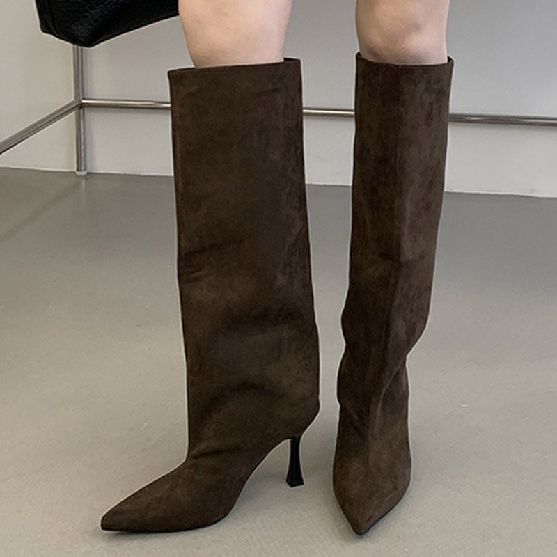 Sepatu Bot Setinggi Lutut deng - Knee High Boots Women ulasan dan harga