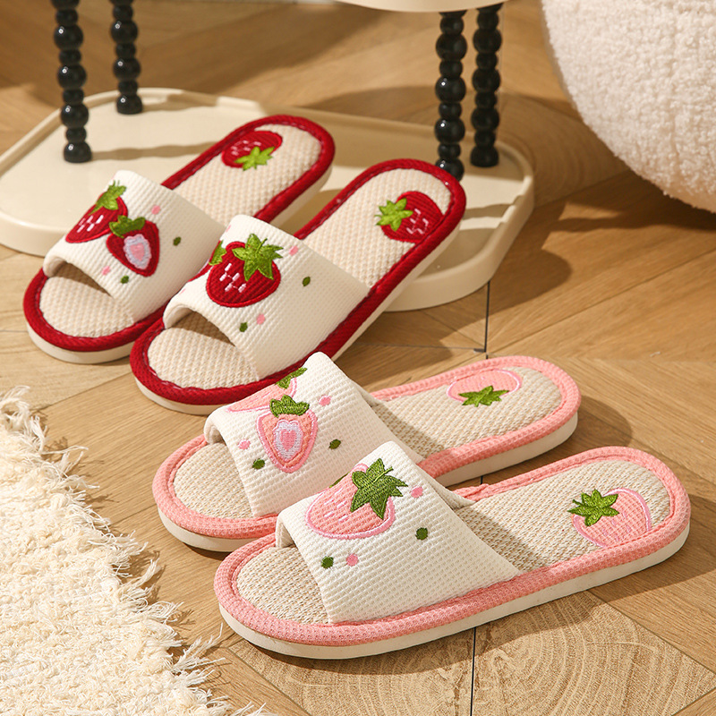 Sandal Rumah Wanita Bahan Line - Mule Slip On ulasan dan harga
